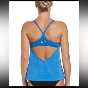 Nike Blue Women's Swim Top
